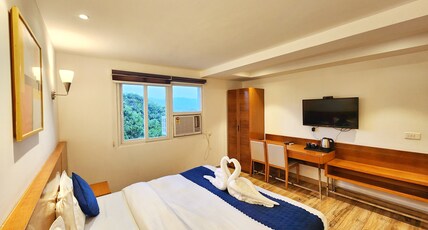 TRIBHAV Corbett Bliss (A Pool Resort with Jungle View Rooms, Dhikuli) Room Type - Premium Room - Jungle & Mountain View