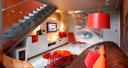 Sofitel Munich Bayerpost Room Type - PRESTIGE SUITE - king-size bed - young loft style with city chic