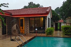 Zio Vesper 2 BHK Private pool Bali villa in Nature