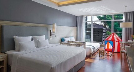 Pullman Phuket Panwa Beach Resort Room Type - DELUXE FAMILY ROOM, 1 King Size bed, 1 Sofa bed, Balcony