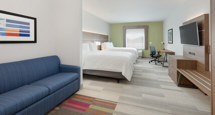 Holiday Inn Express & Suites - Plano - The Colony Room Type - 2 Queen Beds Suite Comm Accessible Tub