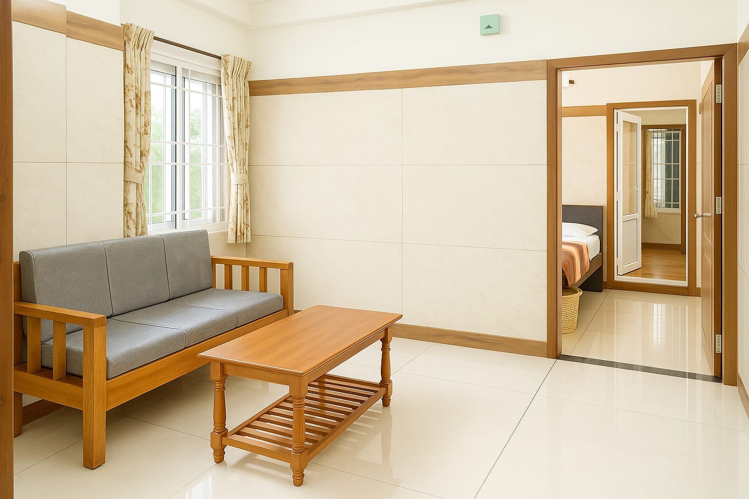 Nandanam Homes Service Apartment - Tap to explore photos