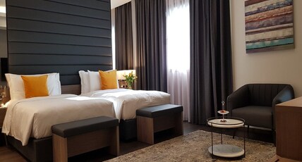 Swiss-Belboutique Bneid Al Gar Room Type - Deluxe Room