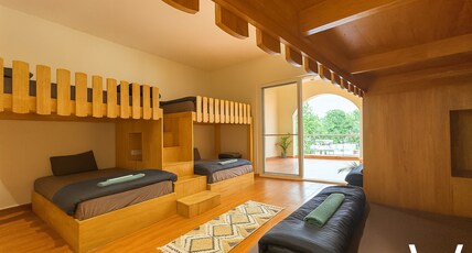 Zo House Bangalore (Whitefield) Room Type - 1 Bunk Bed | Superior 8 Bed Mixed Dorm (Duh) | Shared Common Washroom