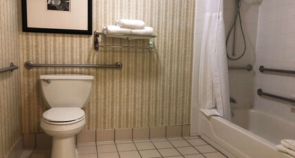 Hilton Garden Inn Addison Room Type - 1 KING ACC RM W BATHTUB