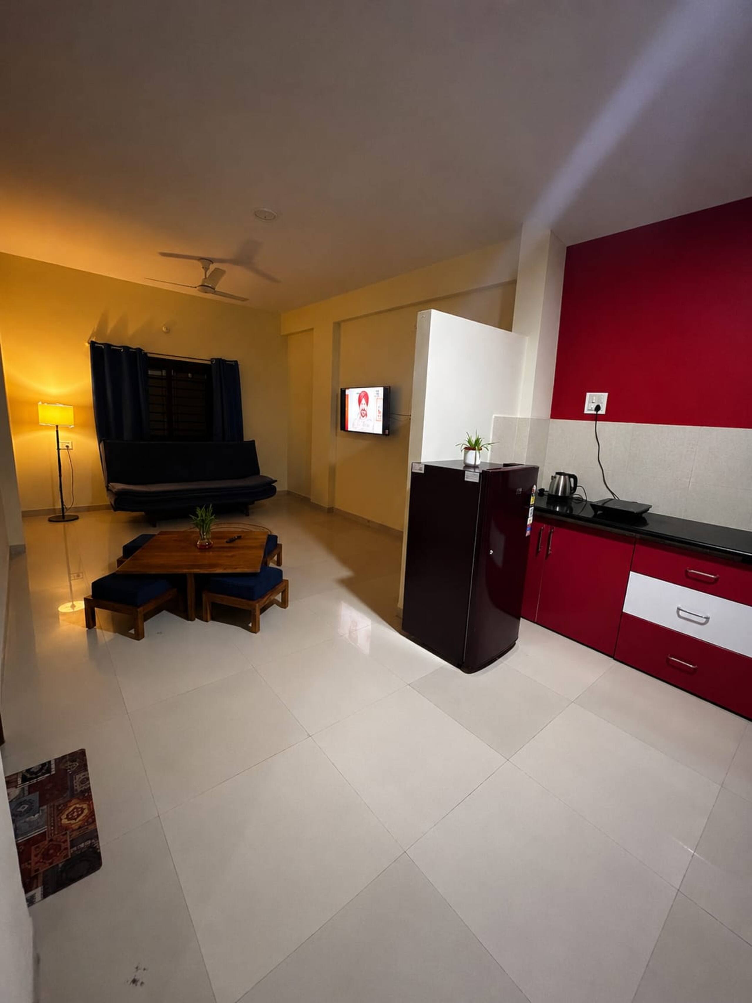 Cozy Penthouse Private Open Terrace 1BHK Stay - Tap to explore photos