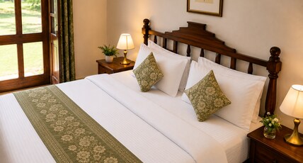 Bijay Niwas Palace, Bijaynagar Room Type - Super Deluxe Rooms with Pool view Bijay Niwas Palace, Bijaynagar Room Type - Super Deluxe Rooms with Pool view