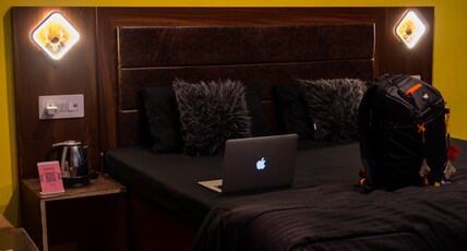 Wabi Sabi Hostel Room Type - Deluxe Double Room with Private Bathroom and Balcony with River view