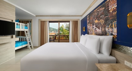 Novotel Phuket Resort Room Type - Family Room, 1 queen-size bed and 1 bunk bed Novotel Phuket Resort Room Type - Family Room, 1 queen-size bed and 1 bunk bed