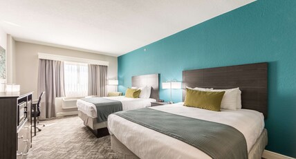 Best Western Plus Sebastian Hotel & Suites Room Type - 2 Queen Beds, Non-Smoking, High Speed Internet Access, Microwave And Refrigerator, Dvd Player, Coffe