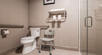 Best Western Plus North Joliet Room Type - Accessible - 1 King, Mobility Accessible, Roll In Shower, Non-Smoking, Full Breakfast