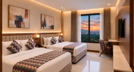 Shanti Sarovar Haridwar Room Type - Superior Family Room With View Shanti Sarovar Haridwar Room Type - Superior Family Room With View