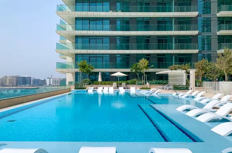 ELIVAAS Curated Sea View | 2B Beachfront Luxury | EmaarBeachfron - Tap to explore photos