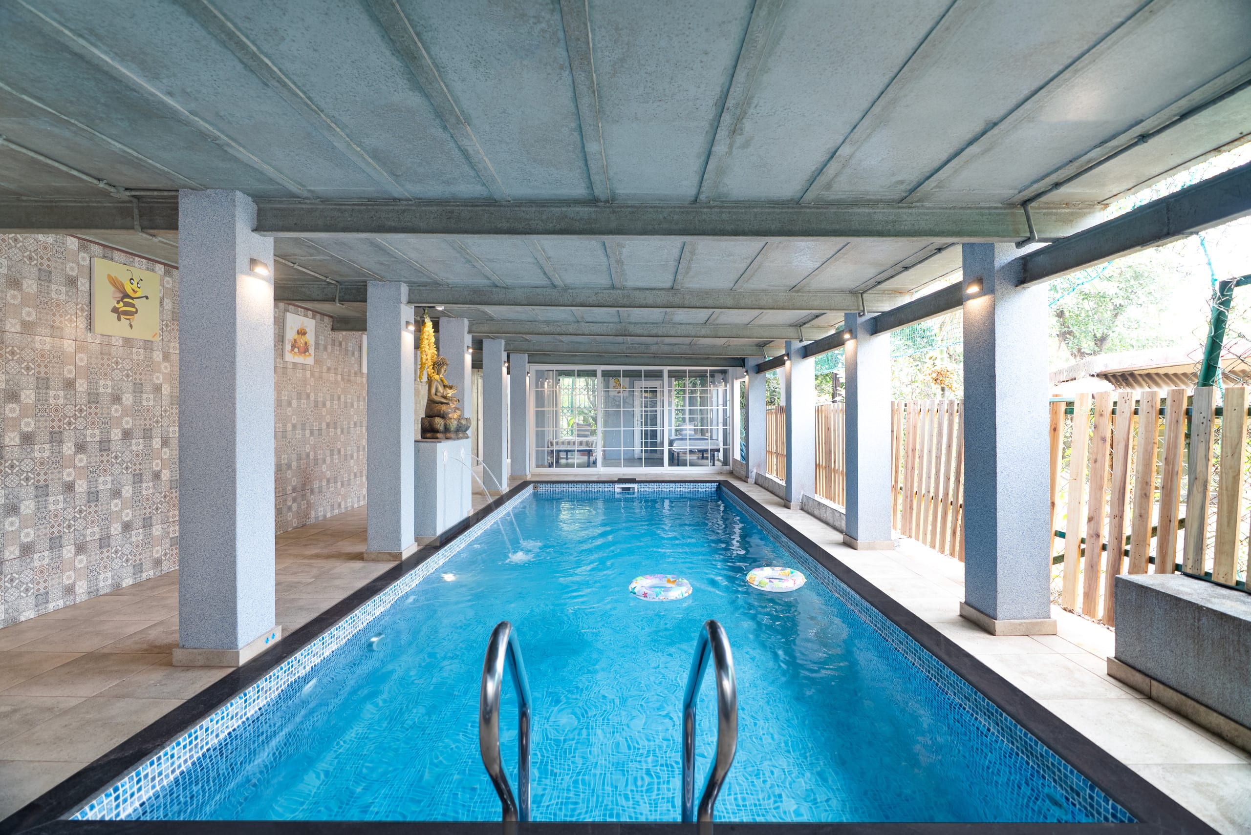 Stayscape Honeycomb 3BHK Lonavala Turf N Pool - Tap to explore photos