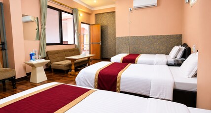 Hotel Nepalaya Room Type - Deluxe Triple Room