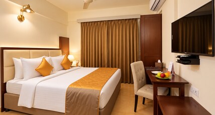 The Altruist Whitefield Hotel Room Type - Classic Queen Room