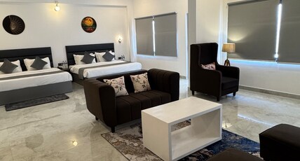 the vegan hill Room Type - Abode family room