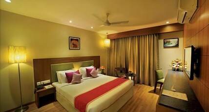 J K Park Residency Perambra Room Type - Deluxe Double Room AC