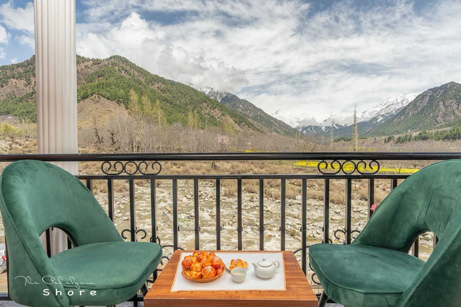 The Pahalgam Shore - Tap to explore photos