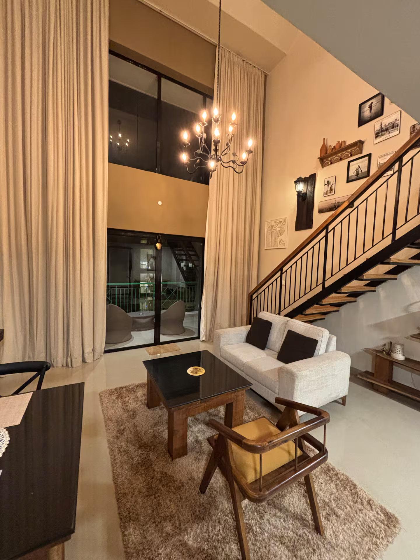 Saanjh-Kudrats Nilaya Sea facing penthouse w pool - Tap to explore photos