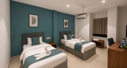 Hotel Hitech Delite Room Type - Deluxe Twin Room AC