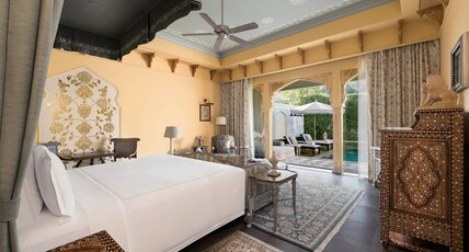 Raffles Jaipur Room Type - Princess Suite, King Bed with Private Pool