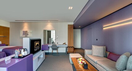 The Act Hotel Sharjah Room Type - Superior Room Twin with City View The Act Hotel Sharjah Room Type - Superior Room Twin with City View