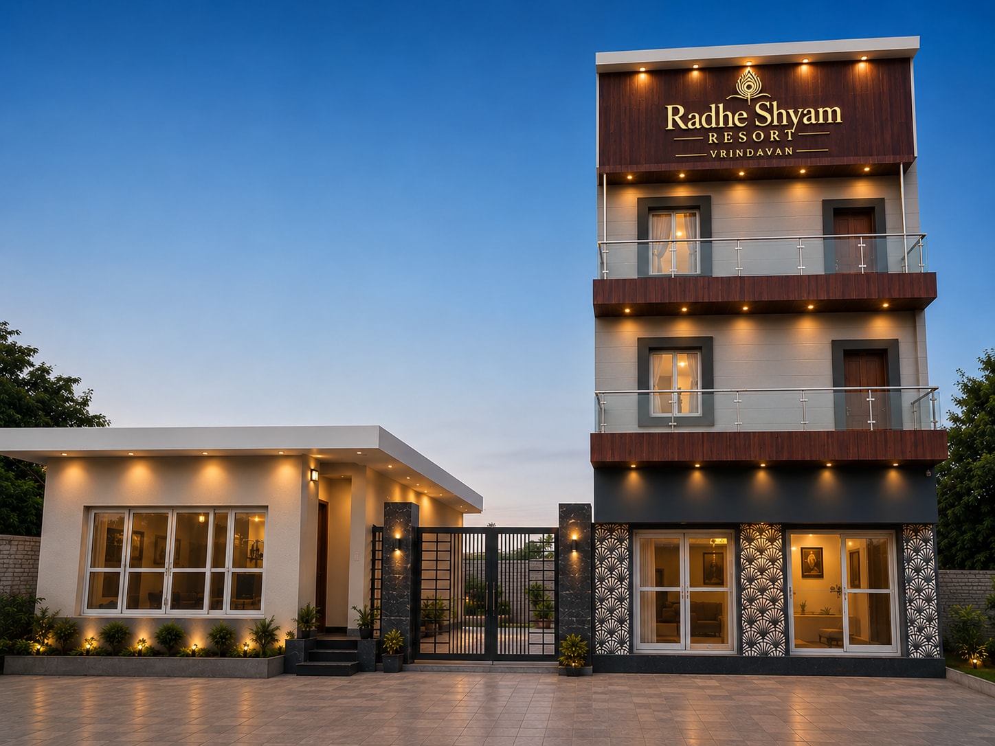 Radhe Shyam Resort Vrindavan By HRG - Tap to explore photos