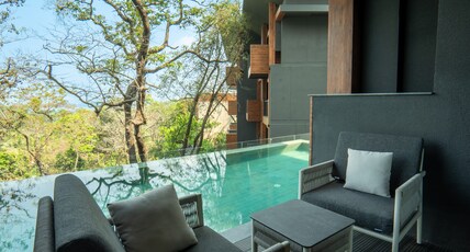 JW Marriott Goa Room Type - Grand Luxury, Guest Room, 1 King, Garden view, Plunge pool