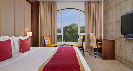 The Fern Sardar Sarovar Resort Ekta Nagar, Series by Marriott Room Type - Fern Classic, Suite, 1 King, City view The Fern Sardar Sarovar Resort Ekta Nagar, Series by Marriott Room Type - Fern Classic, Suite, 1 King, City view
