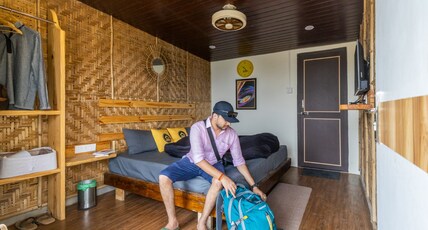 The Hosteller Bhandardara Room Type - Deluxe Double Hut