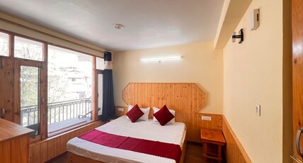 Holiday Moods Room Type - Private Room| Mountain View Balcony+Wi-Fi,Manali (301)