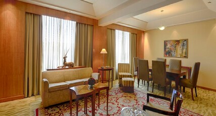 The Grand New Delhi Room Type - Diplomatic Suite with Bathtub The Grand New Delhi Room Type - Diplomatic Suite with Bathtub