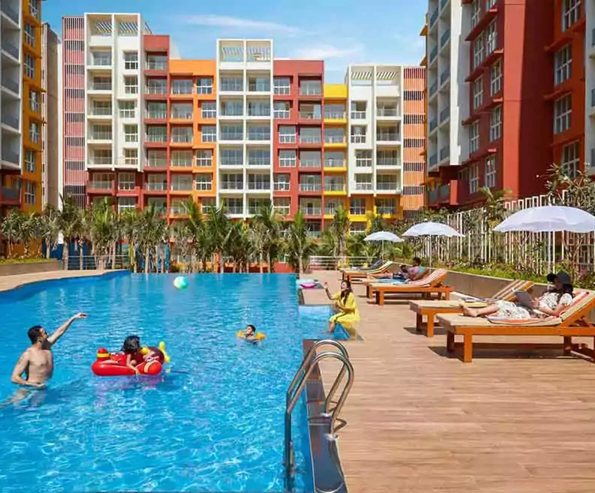 2BR Sea View Serviced Apartment, Dabolim, Goa. - Tap to explore photos