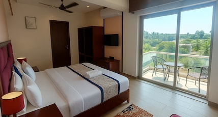 Hotel Carnival Pure Veg Room Type - Deluxe AC Room with Balcony