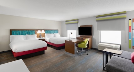 Hampton Inn & Suites Dothan Room Type - 2QNS STUDIO KITCHEN NOSMOK
