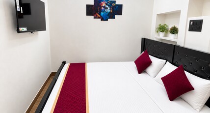 Aura Residency Room Type - Double cot Deluxe AC