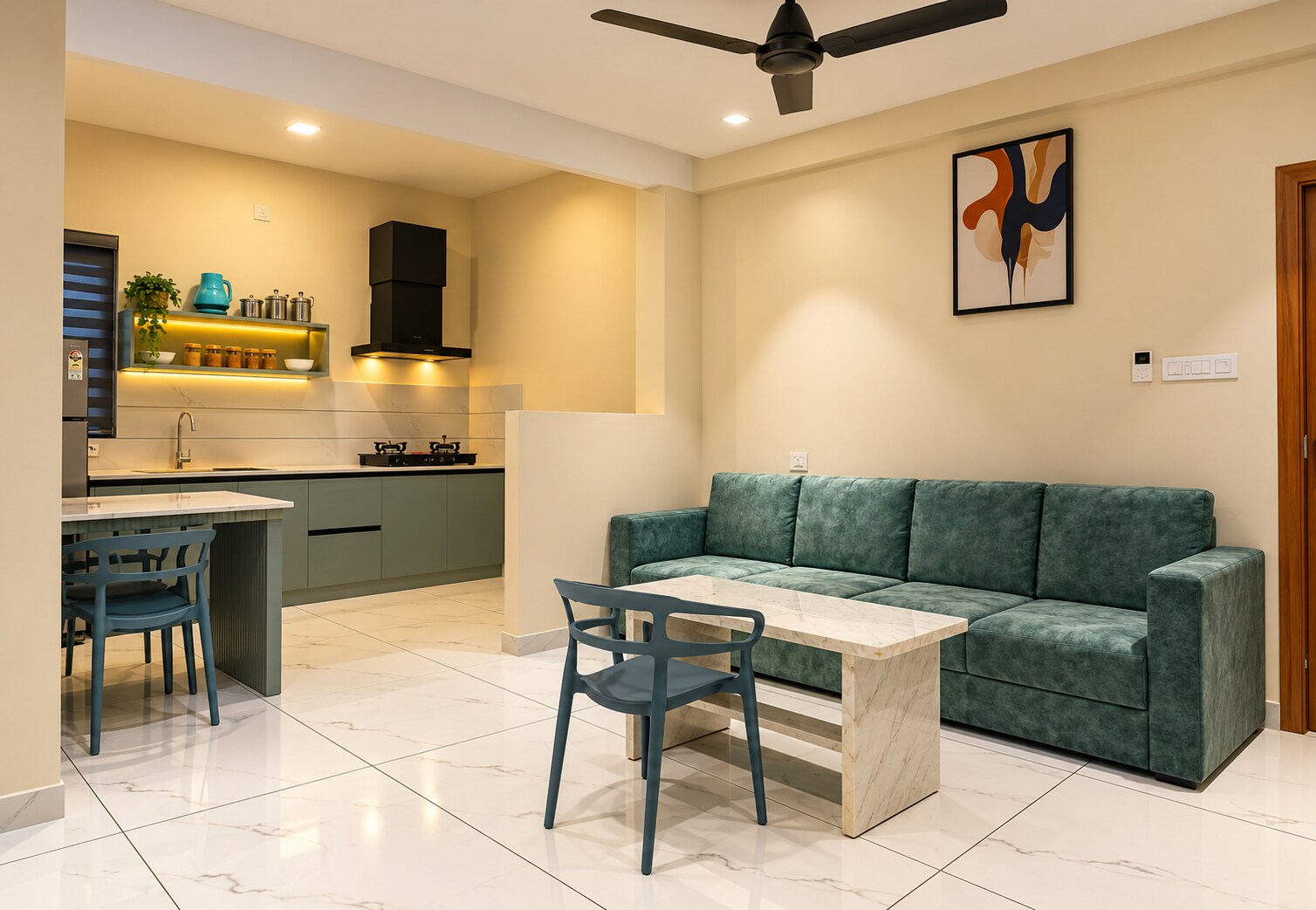 Oasis Haven | Relaxing 2BHK for Families & Long Stays - Tap to explore photos