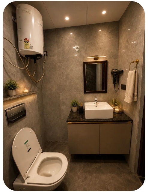 Luxury abode Studio apartment - Tap to explore photos