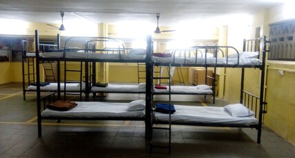 GOA TOURIST DORMITORY Room Type - 1 bed in a 24 Bunk bed Non AC Men Dormitory with shared bathroom