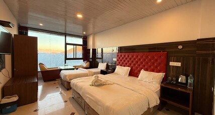 Hotel Valley View Room Type - Family Room(Triple bed) with Mountain View