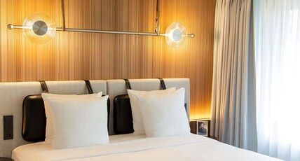 MUZE Hotel D Room Type - Deluxe room with 1 double size bed, city view MUZE Hotel D Room Type - Deluxe room with 1 double size bed, city view