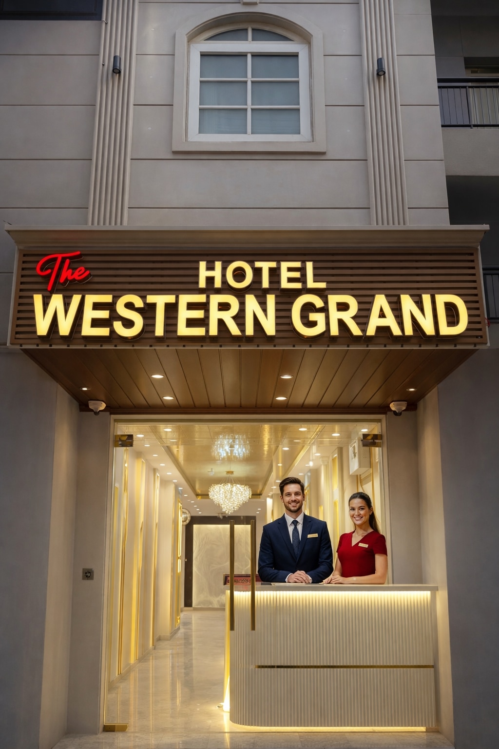 The Western Grand - A Luxury Hotel - Just 6 Mins from CP and New Delhi Station - Tap to explore photos