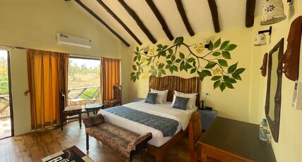 Bagh Kothi Wildlife Resort Tadoba Room Type - Luxury Machan Cottage