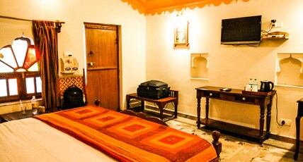 The Pushkar Bagh Resort Room Type - Super Deluxe Cottage With Private Sit-Out The Pushkar Bagh Resort Room Type - Super Deluxe Cottage With Private Sit-Out
