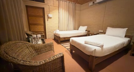 The Habitas Rhino by Nature Hunt Room Type - Serenity Deluxe Twin Cottage