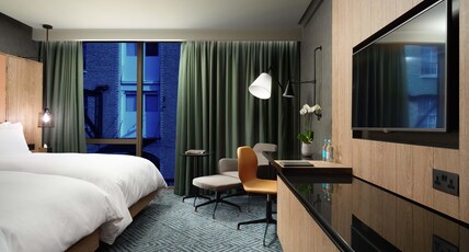 Hilton London Bankside Room Type - TWIN GUEST ROOM