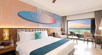 Gateway Goa, Palolem Room Type - Deluxe Sea View Room with Balcony