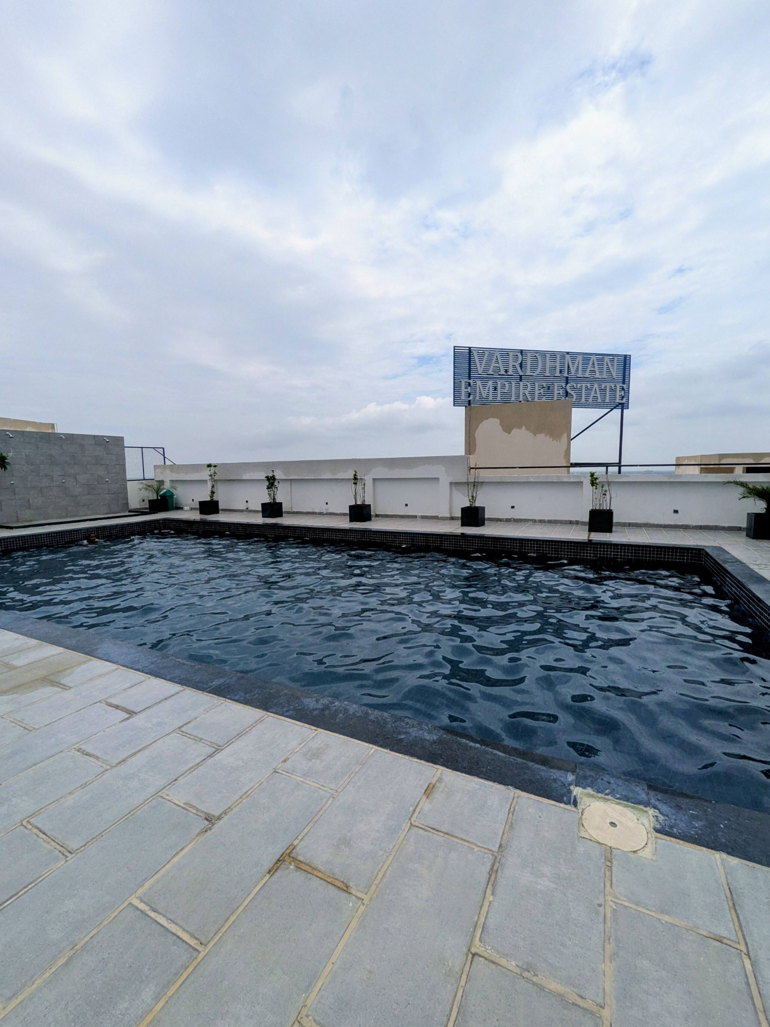 Sukoon vibes with Projector Rooftop Pool - Tap to explore photos