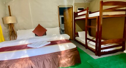 Camp Cloud9miles | Swiss Tents & Cottage Room Type - Super Deluxe Swiss Tent with Mountain View Camp Cloud9miles | Swiss Tents & Cottage Room Type - Super Deluxe Swiss Tent with Mountain View